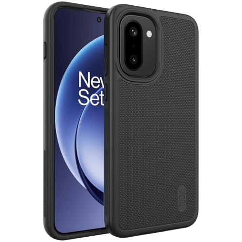 TUDIA MergeGrip Designed for OnePlus 15R Case 5G (2026) - [Military Grade Drop Tested] Dual Layer Shockproof Slim Rugged Tough Protective Phone Cases Cover (Black)