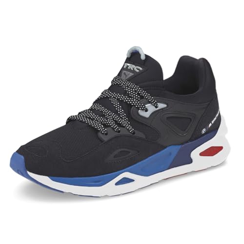 PUMA Mens BMW MMS TRC Blaze Lace Up Sneakers Shoes Casual - Black, Blue2