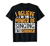 Shower Singer Love Singing Tee