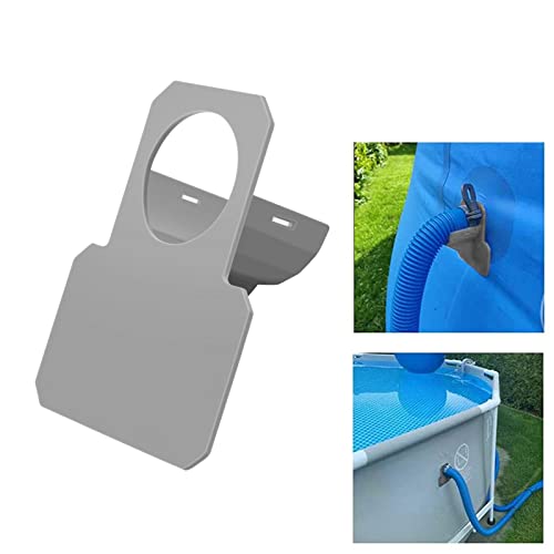 2 Stück Pool Schlauchhalter,Schwimmbad Rohrhalterung,Pool Schlauch Zubehör mit Anti-Durchstichen, Anti-Reißen, Anti-Strain (30–37 mm)