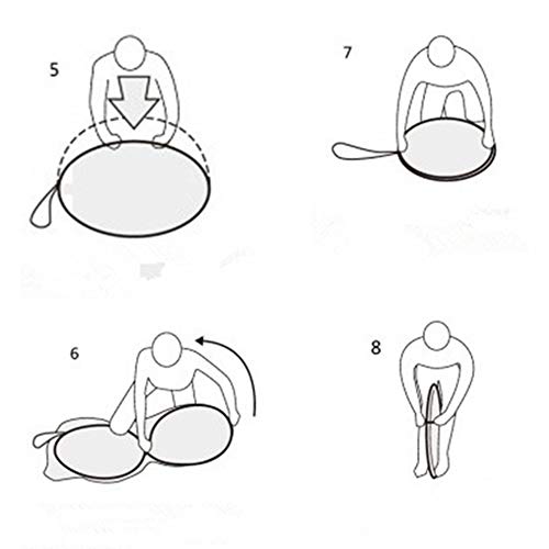 Fdrirect — Tenda de praia durável para acampamento, barraca de verão, caminhadas, abrigos de sol, po