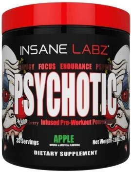 Insane Labz Psychotic Powder – 35 Servings (220G)-Apple (B08H5KST2N) Amazon Price History, Amazon Price Tracker