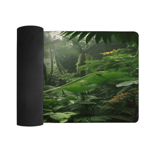 Tropical Rainforest Mouse Pad impermeable y antideslizante miniatura 3