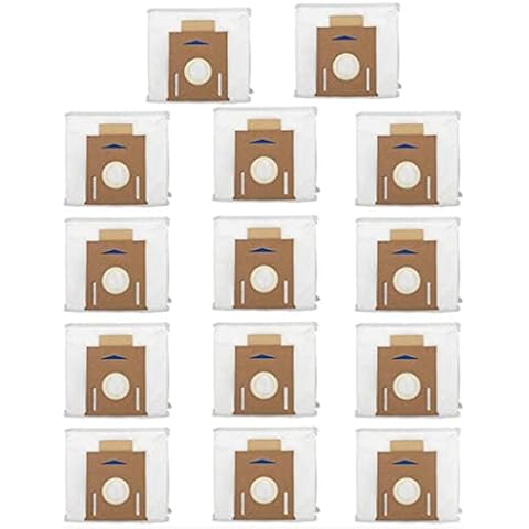 RONGKUN 14Pcs Vacuum Dust Bags for DEEBOT OZMO N8 /N8 Pro T8 T8MAX T8Power T8AIVI T8+ T8 + T9 T9 PRO T9 MAX DX93 DDX96 Vacuum Robot Parts Replacement Bags Cover