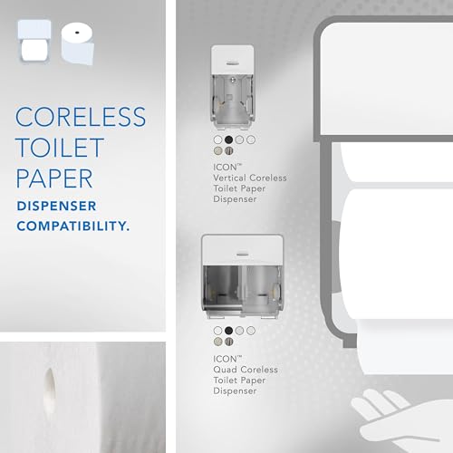 Scott Professional Coreless Toilet Paper, Bulk, 36 Rolls (04007) - image 8