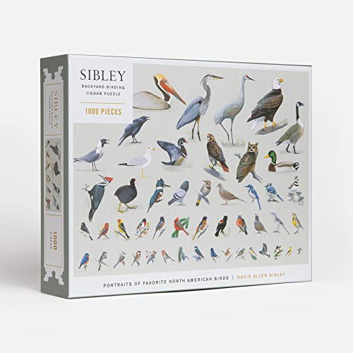 Clarkson-Potter-Sibley-Backyard-Birding-Puzzle-1000-Piece-Jigsaw-Puzzle-with-Portraits-of-Favorite-North-American-Birds-Jigsaw-Puzzles-for-Adults Clarkson Potter Sibley Backyard Birding Puzzle 1000 Piece Jigsaw Puzzle with Portraits of Favorite North American Birds Jigsaw Puzzles for Adults