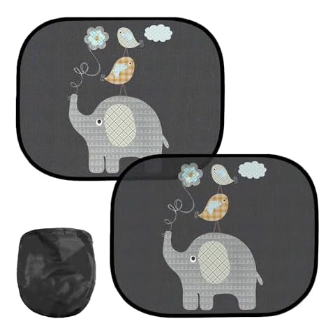 2 Pieces Cartoon Pattern Car Window Sunshade thumbnail