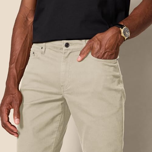 Image of Amazon Essentials Men's 5-Pocket Stretch Twill Casual Pants