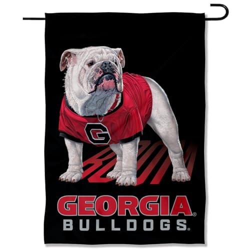 College Flags & Banners Co. Georgia Bulldogs Boom Mascot Garden Banner Flag