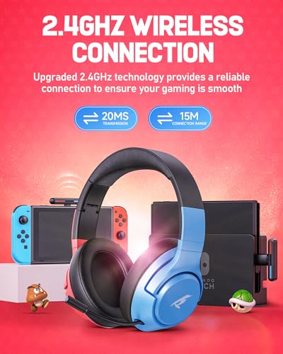 CINPUSEN CG-01 2.4Ghz Wireless Gaming Headset の商品画像 2