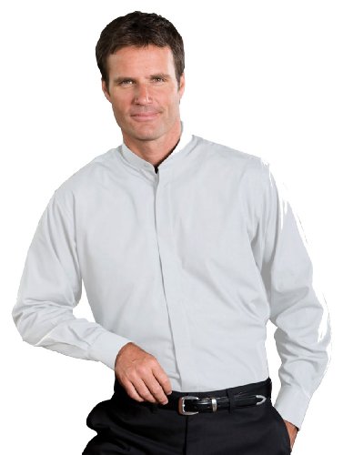 Edwards Men's Banded Collar Shirt