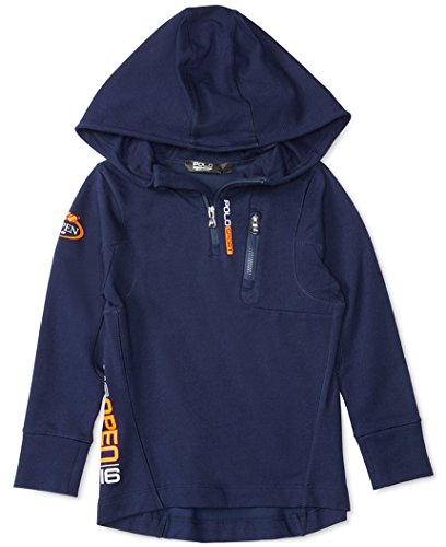 POLO RALPH LAUREN Girls US Competition Hoodie 4 4T Navy