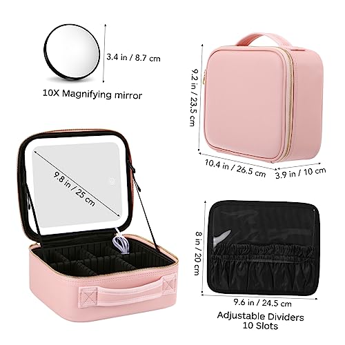 TEHAUX Bolsa De Extra Grande Bolsa De Maquiagem De Grande Capacidade Bolsa De Maquiagem Grande Bolsa