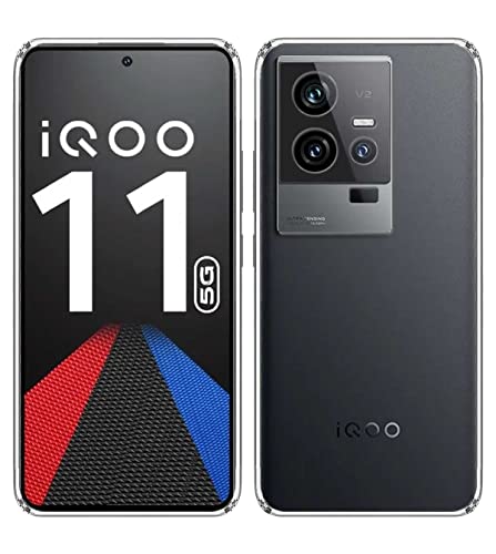 Image of Soft Silicone TPU Back Cover Compatible with iQOO 11 5G