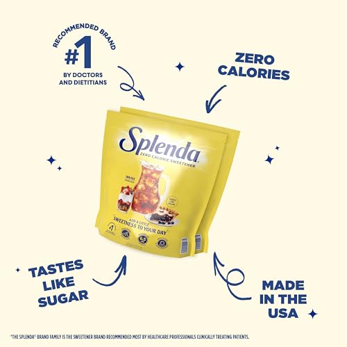 Splenda No Calorie Sweetener, Granulated (1.63 lbs resealable bag)