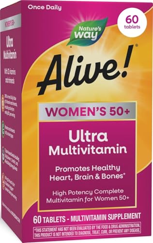 Nature's Way Alive! Women's 50 Plus Ultra Potency Multivitamin, 60 ct - image 1