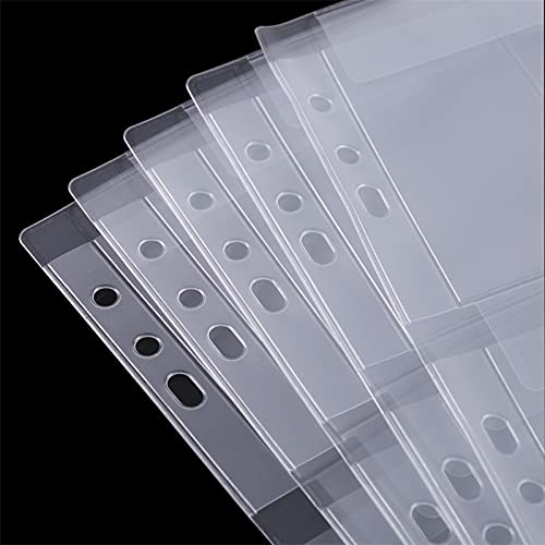 CYFUN DESIGN Lot De 5 Pochettes Pour Classeur Avec Deux Poches Format