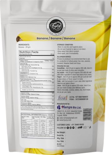 Image of FzyEzy Freeze-Dried Fruit Snacks - 100% Natural, Crunchy & Healthy Real Fruit Bites | No Sugar, No Preservatives | Gluten-Free, Vegan Snack | Travel Friendly | Assorted Fruits Pack (20gm)