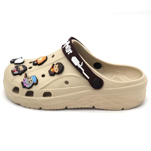 Image of SVAAR x Harry Potter Men's Magical Clogs with 10 Authentic Harry Potter Charms Included and Adjustable Back Strap