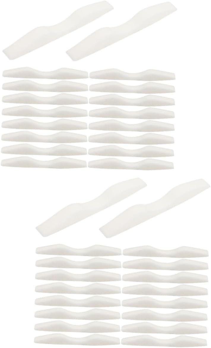 FOMIYES 2pcs Glasses Nose Grips Soft Nose Strips Bridge for Mask Fogging Bridge Pad