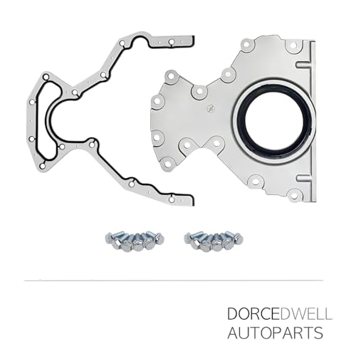Image of LS Rear Block Cover & Main Seal Kit - 12633579 12639250 635-518 BS40640 for GM LS LS1 LS6 LS2 LS3 LQ9 LQ4 V8 Engine 4.8L 5.3L 5.7L 6.0L 6.2L Chevy Silverado Suburban Tahoe Trailblazer GMC Sierra