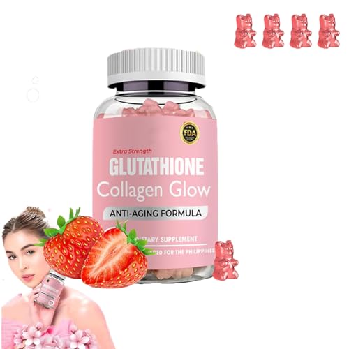 Glutathione Collagen Glow Gummies, Glutathione Collagen Glow, Glutathione Collagen Gummies for Women, Glutathione Gummies for Skin Brightening, Gummies Collagen, Collagen for Women Gummies (1PCS)
