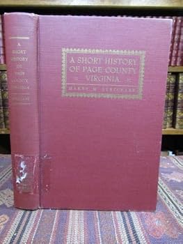 Hardcover A Short History of Page County Virginia Book