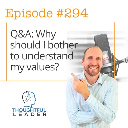 #294: Q&A - Why should I bother to understand my values?