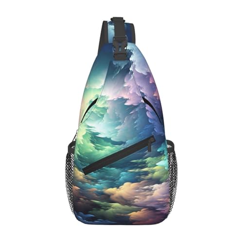 Sling Bag para mujeres y hombres color negro