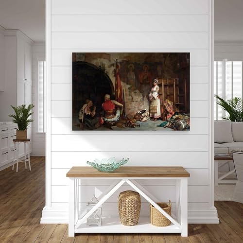 Butin Turc Theodoros Ralli impression murale décoration salon 20x30 - 4