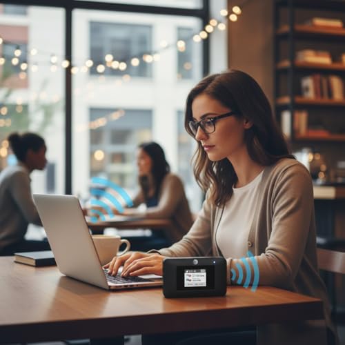 Image of AT&T Unite Express 4G LTE Mobile Hotspot, AC797-100NAS, AirCard 797 Wi-Fi 5 Cellular Wireless Router, LTE Cat-13 Internet Speeds up to 400 Mbps, Perfect for Travel & Work