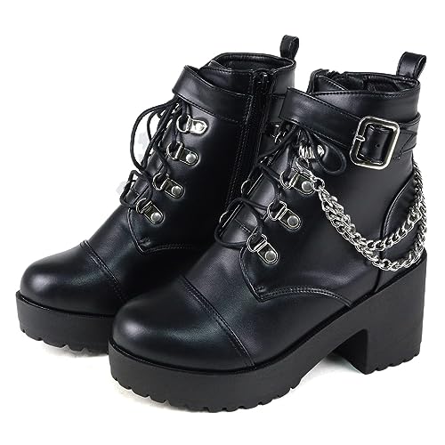 [���u�n���^�[] 23�H�~ ���[�X�A�b�v�`�F�[���x���g�u�[�c1612 �u���b�N M (23�`23.5)