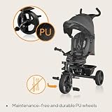 LIONELO Haari Triciclo Evolutivo 2 in 1 Pieghevole da 18 Mesi a 5 Anni - 4