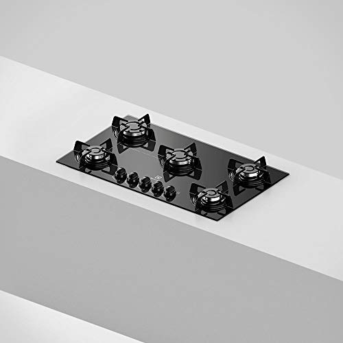 Electrolux COOKTOP A GÁS KE5GP COM MESA DE VIDRO PRETA BIVOLT glide