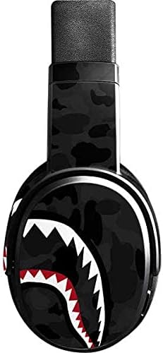 Skinit Decal Audio Skin Compatible with Skullcandy Crusher Wireless - Officially Licensed Originally Designed Shark Teeth Grey Street Camo Design