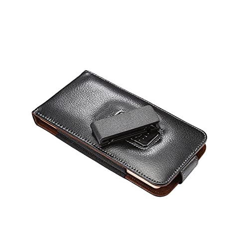 Holster en cuir véritable pour Oppo Realme GT Neo Flash étui ceinture rotatif 360 - 5