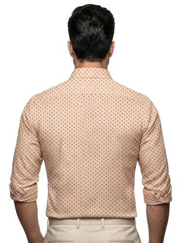 Image of Amazon Brand - INKAST Men's Printed Cotton Shirt | Full Sleeve | Regular Fit | Comfortable Formal Stylish Shirt for Men | Man Shirts for Professional Look