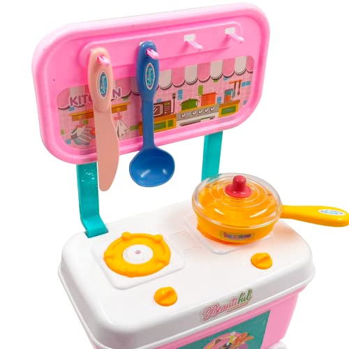 Cozinha Infantil De Brinquedo Para Crianças Cozinha Para Meninas Cozinha Completa Com Torneira Que S