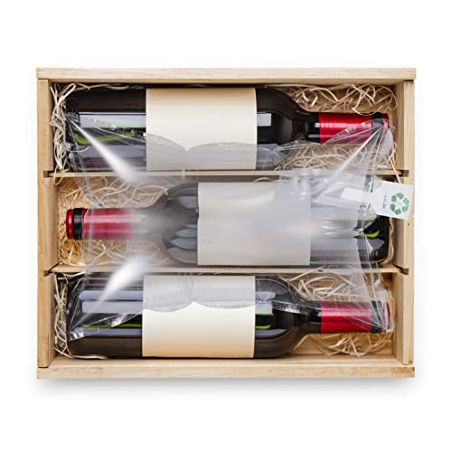 Ciieeo 30 Stück Aufblasbare Luftverpackungsbeutel Luftblasenbeutel Aufhängungsverpackung Luftkissen Pufferbeutel Hohlraumfüllung Polsterrolle Für Versand Verpackung 30 X 20 X 0 5 Cm.