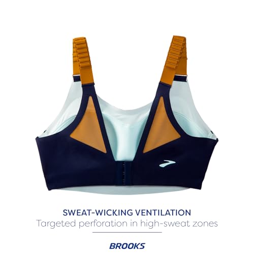 Image of Brooks Women's Racerback 2.0 Sports Bra for High Impact Running, Workouts & Sports with Maximum Support