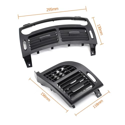 Rejilla de ventilación central para salpicadero Benz Clase E W211 modelos 2003 a 2008 3