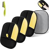 Morphcontainerpet Pet Hair Removal Gloves - Electrostatic Reusable for Cats & Dogs, Furniture, Carpet, Car Seats (3 PCS)