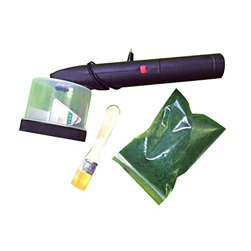 Construction Sand Table Model Tool Electrostatic Grass Planter Crafts Flocking Machine Battery Version - Black