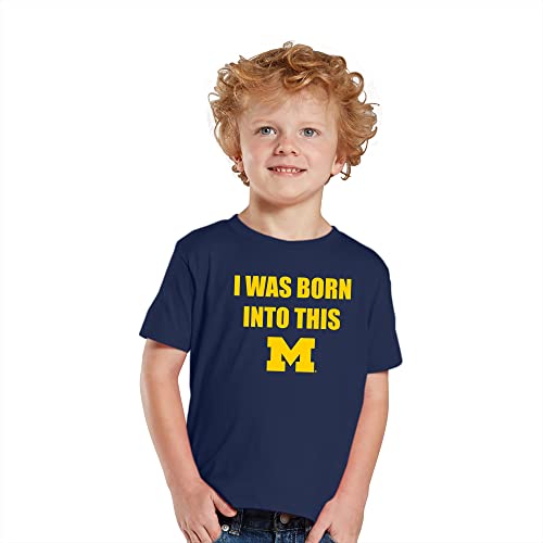 NCAA Born Into This Toddler T Shirt, College, University4