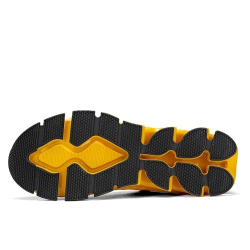 Image of Mens Running Shoes Mesh Breathable Trail Runners Fashion Sport Blade Walking Tennis Sneakers