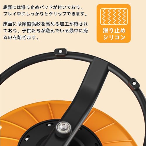 VQK 回転椅子 室内遊び 知育玩具 感覚統合訓練 バランス遊具 体幹 トレーニング ストレス軽減 遊運動不足解消 への最高の贈り物 (レッド) [並行輸入品] [4]