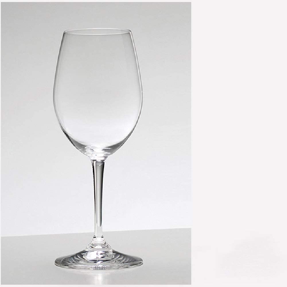 Lot de 4 Verres à vin Rouge et Blanc 650 ml/18,9 oz Verres à vin en Cristal de Style Italien soufflé à la Main pour Anniversaire de Mariage