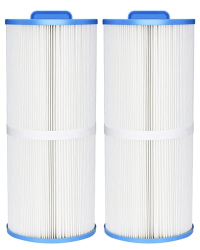 6CH-960 Spa Filter Replaces for Jacuzzi Filters J-300, J400, for Filbur FC-2800, 6540-476, 6540-383, Compatible with PJW60TL-F2S, Hot Tub Filter with Closed Handle(Not be Removed) (2 Pack)