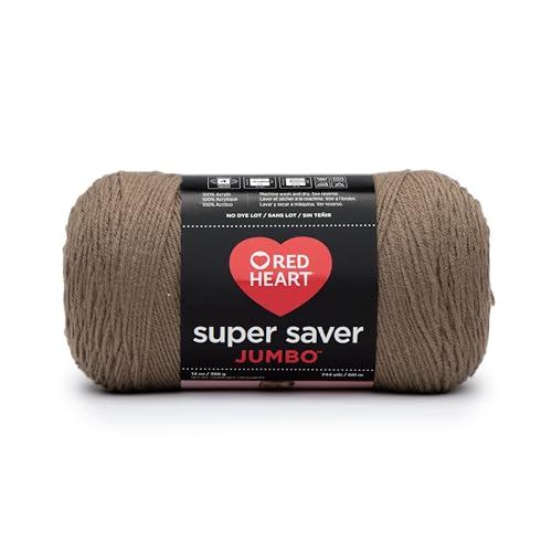 Image of Red Heart Super Saver Jumbo Yarn, Cafe Latte