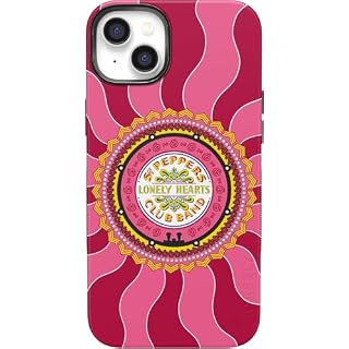 Casely iPhone 14 Plus Case | Lonely Hearts Club | The Beatles SGT. Pepper’s | Bold Protective Design | MagSafe Compatible Design - Les Beatles, Paul McCartney, John Lennon, RIngo Starr, George Harrison